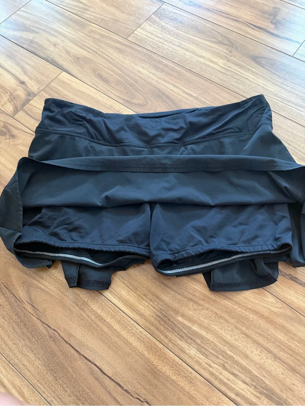 lululemon athletica Black Performance Tennis Skirt
